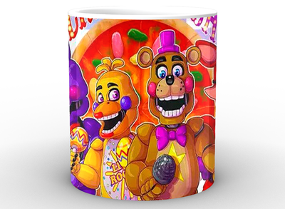 Кухоль Five Nights At Freddys П'ять ночей з Фредді постер FN.02.025 ( 12535 )