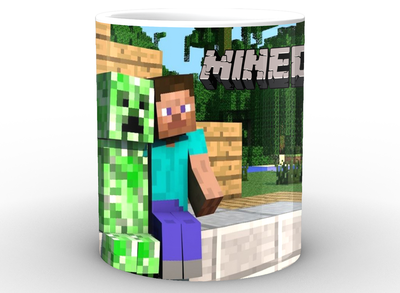 Кухоль GeekLand Minecraft Майнкрафт Стів MС.02.001 ( 22885 )