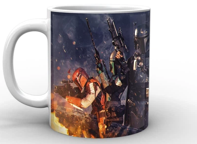 Кружка GeekLand Звёздные войны Мандалорец герои Star Wars The Mandalorian TM.04.12