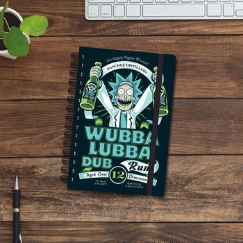 Блокнот Фабрика подарков Скетчбук (блокнот) - Wubba Lubba Dub Dub