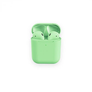 Беспроводные наушники вкладыши Macaroon AP2 New Light green (14114)