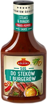 Соус томатний Roleski до стейків і бургерів 370 г (5901044019643)