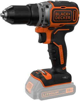 Дрель-шуруповерт аккумуляторный бесщеточный Black+Decker BL186N
