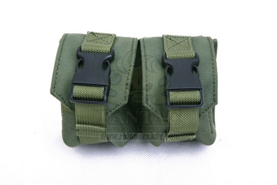 Підсумок Pantac Molle Dual Fragment Grenade Pouch PH-C876, Cordura Ranger Green