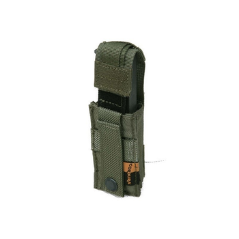 Подсумок для пистолетного магазина молле Pantac Molle Single .45 Mag Pouch With Hard Insert PH-C802, Cordura Олива (Olive)