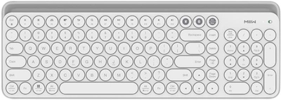 Клавиатура беспроводная Xiaomi Miiiw Bluetooth/Wireless White (MWBK01 White)