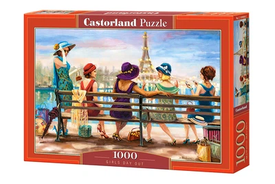 Пазлы Castorland "Парижская жизнь" 68*47 см 1000 деталей (C-104468)