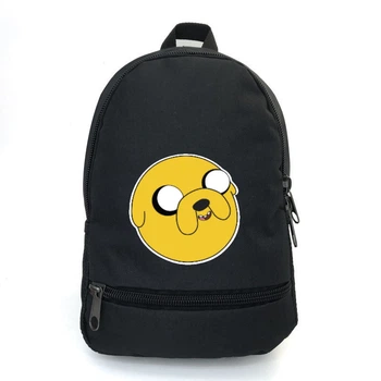 Рюкзак Время Приключений подростковый Cappuccino Toys (Adventure time 006-black) черный