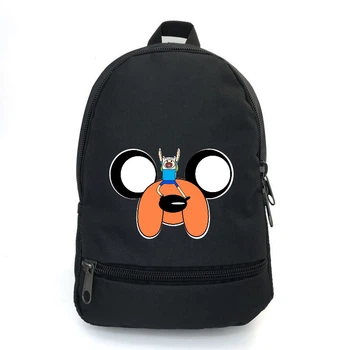 Рюкзак Время Приключений подростковый Cappuccino Toys (Adventure time 0010-black) черный