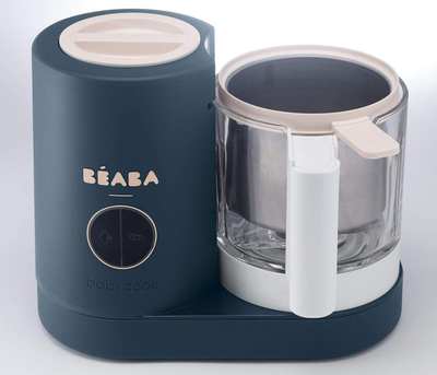 Пароварка-блендер Beaba Babycook Neo Night Blue 1250 мл / 400 Вт з автовідключенням і звуковим сигналом