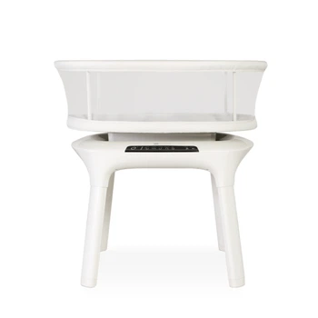 Закачуючий центр 4moms MamaRoo Sleep Bassinet Білий 5 траєкторій закачування та 5 швидкостей + 4 мелодії та таймер