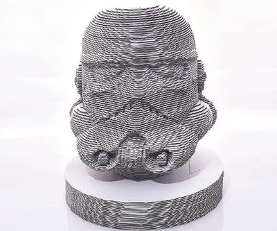 Скульптурный 3D пазл из картона Солдат Daisy Sign PZ23