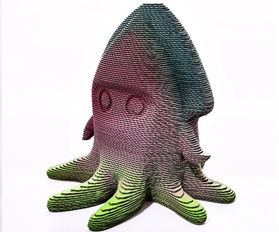 Скульптурный 3D пазл из картона Осьминог Daisy Sign&nbsp;PZ8