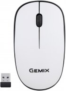 Миша USB Gemix GM-195 White