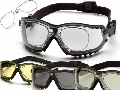 Баллистические очки с диоптрической вставкой Pyramex V2G прозрачные