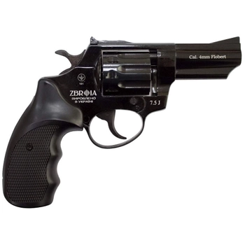 Револьвер PROFI-3" під набої Флобера чорний/пластик калібр 4мм