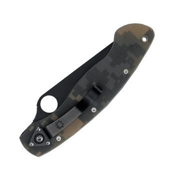 Ніж складний Spyderco Military Black Blade камуфляж (C36GPCMOBK)