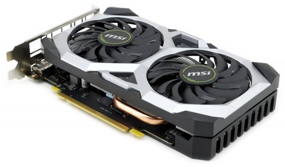 Видеокарта MSI GeForce GTX1660TI VENTUS XS OC 6G (GTX 1660 TI VENTUS XS 6G OC)