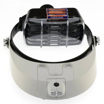 Бинокуляр Magnifier MG81001G с led подсветкой (x1,0; х1,5; x2,0; х2,5; х3,5)