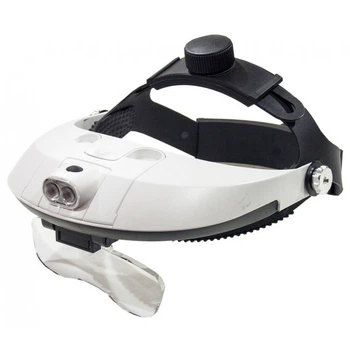 Бинокуляр Magnifier MG81001-H з led підсвічуванням (x1,0; x1,5; x2,0; x2,5; x3,5)