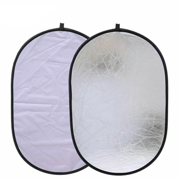 Фото отражатель рефлектор Alitek Reflector 2 в 1 Silver/White (60х90 см) (54123)