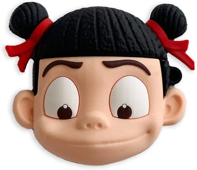 Чехол для наушников Apple AirPods 1/2 Smile girl Б/В (88672y)