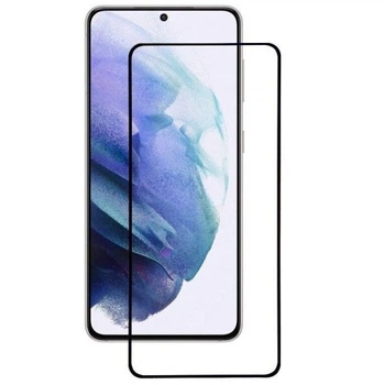 Защитное стекло LUX для Samsung Galaxy S21 (G991) Full Сover черный 0,3 мм в упаковке