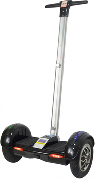Сигвей гироскутер UKC A8 c ручкой 10'' (Bluetooth, колонками, самобаланс, APP) Black (3433)