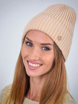 Шапка женская Malisa Дикси 15-1204-DX-11 54-58 Бежевая