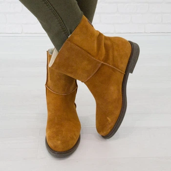 Черевики woman's heel 36 рудий (Про-688-1)