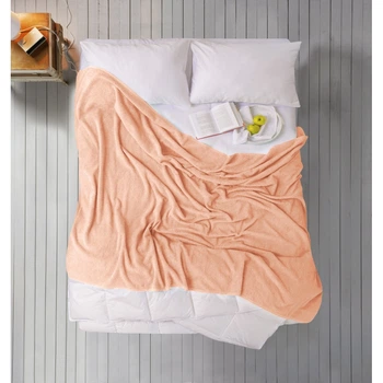 Простынь Iris Home махровая Peach 190*220 (svt-2000022280846)