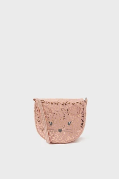 Детская розовая сумка CAT LEOPARD PRINT AC Accessorize OS 283010
