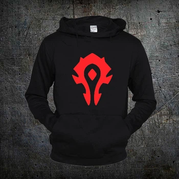 Худі Fruit of the Loom Лого Орда Logo World of Warcraft: Horde Чорний XL (119699)