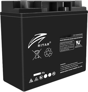 Аккумуляторная батарея AGM RITAR 12V 18.0Ah (RT12180B)