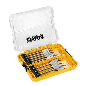 Набор перьевых сверл по дереву DeWalt в боксе 8 шт (DT70750)
