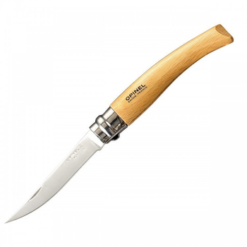 Нож Opinel Effile 8 VRI, бук, филейный (OP000516)
