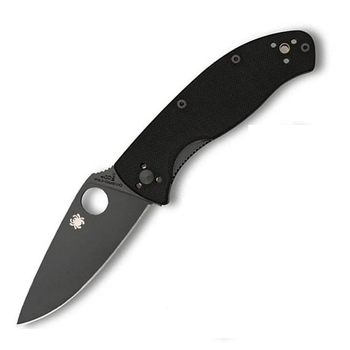 Нож Spyderco Tenacious, Black Blade (C122GBBKP)