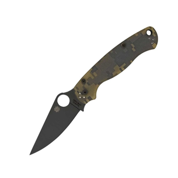 Нож Spyderco Para-Military 2 Black Blade, камуфляж (C81GPCMOBK)