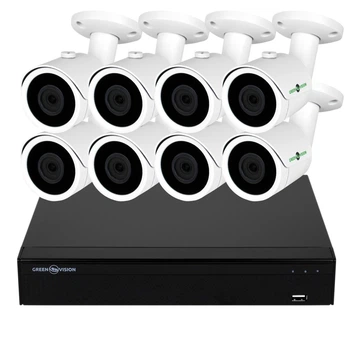 Комплект видеонаблюдения GreenVision GV-K-S14/08 1080P (LP5526)