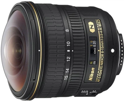 Nikon AF-S Fisheye Nikkor 8-15 mm f/3.5-4.5E ED (JAA831DA)