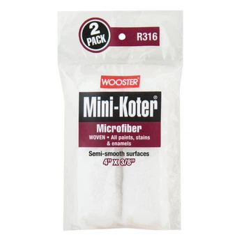 Комплект миниваликов (100мм х10мм) MICROFIBER MINI-KOTER® 2-PACK 4"х3/8" Wooster