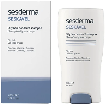Шампунь проти лупи жирної шкіри голови Sesderma Seskavel Control Oily Scalp Shampoo 200 мл (8470002508033)