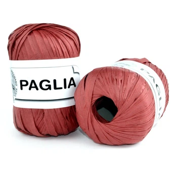 Пряжа Рафия Mafil Paglia 29 коралл