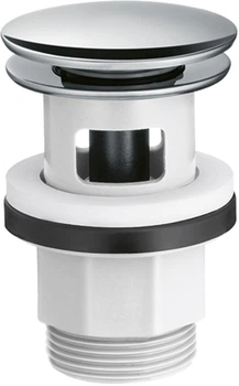 Донный клапан для раковины HANSGROHE Push-Open 50105000