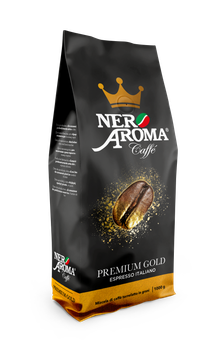 Кофе зерновой Nero Aroma Premium Gold 1 кг (8019650004827)