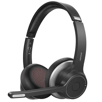 Bluetooth гарнитура Mpow HC5 Bluetooth Headset BH359A Black для ПК, ноутбука, офиса, колл-центра, Skype
