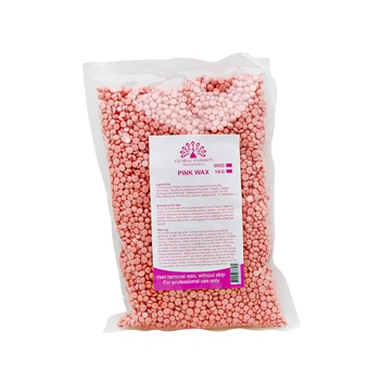 Горячий воск в гранулах Pink 500 гр