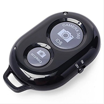 Bluetooth пульт (блютуз) для телефону, пульт для селфи чорний (00221/1)