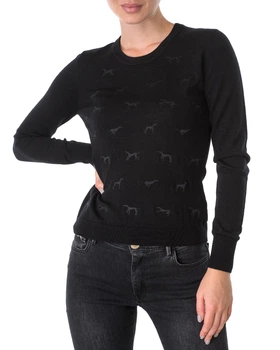 Джемпер жіночий TRUSSARDI JEANS (56M00431-OF000683-K299/21-22) Чорний M
