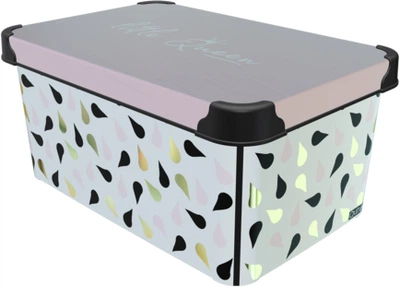 Контейнер для зберігання з кришкою Qutu Style Box Little Queen 10 л (STYLE BOX з/кр. LITTLE QUEEN 10 л)